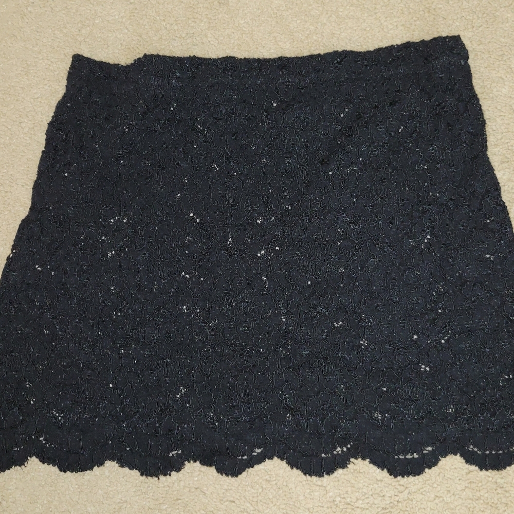 Lace Mini Skirt